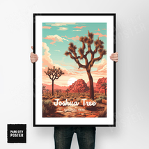 Joshua Tree National Park Poster | Yucca Desert Landscape Home Office Wa... - $21.59+