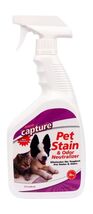 Capture Pet Stain & Odor Neutralizer Spray 32oz Carpet Wood Leather Rug - €13,20 Capture Pet Stain & Odor Neutralizer Spray 32oz Carpet Wood Leather Rug - €13,20 EUR