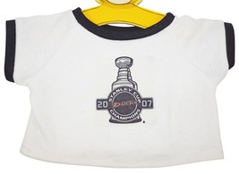 Vintage BABW Build-a-Bear NHL Anaheim Ducks Shirt - Stanley Cup Champions 2007 - £11.07 GBP