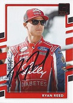 AUTOGRAPHED Ryan Reed 2018 Panini Donruss Racing (#16 Lilly Roush Team) Xfinity  - £20.08 GBP