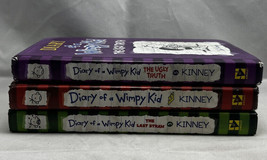Diary Of A Wimpy Kid Jeff Kinney Hardcover Books Lot Of 3 *Pre-Owned* - £10.90 GBP