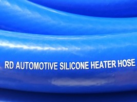 4 Feet x 1&quot; ID Blue Virgin Silicone Heater Hose 25mm 428°F Radiator Coolant - £19.32 GBP