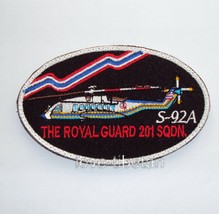 Bid S-92A The Royal Guard 201 Sqdn. Royal Thai Air Force Patch, Rtaf Patch - £3.98 GBP