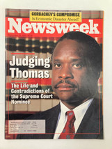 Newsweek Magazine September 16 1991 Judging Thomas The Life &amp; Contradictions VG - £11.17 GBP