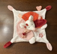 Doudou et Compagnie Parid Clementine La Souris Baby Mouse Lovey Security Blanket - £17.87 GBP