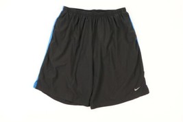 Vintage Nike Mens XL Travis Scott Mini Swoosh Color Block Lined Running Shorts - £35.00 GBP