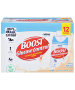 Nestle Boost Glucose Control, Very Vanilla, 8 oz Carton, (2)12-packs=24 Bottles! - $59.19
