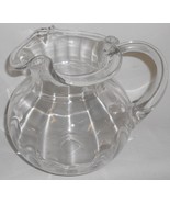 Tiffany &amp; Co BUNDLE SHAPE Glass Pitcher MADE IN USA - $4,655.57 MXN