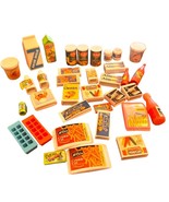 10 Tiny Miniature Food Advertising Dollhouse Toy Food Cereal Boxes Milk ... - $18.52