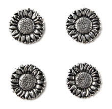 Sunflower Tuxedo Shirt Studs - $13.73
