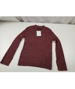 Who What Wear Womens Soft Oversize Red Maroon Ribbed Sweater Large - €15,15 EUR