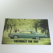 Chevrolet for 1961 Bel Air Series Sport Coupe 4-Door Sedan Car Catalog B... - £11.35 GBP