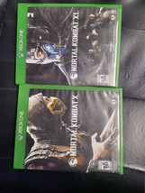 lot of 2 :Mortal Kombat XL + mortal combat X (Microsoft Xbox One, 2016) COMPLETE - £8.62 GBP