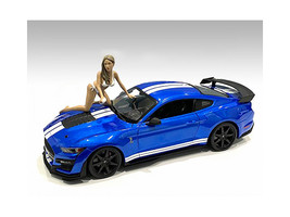 Jenny Bikini Car Wash Girl Figurine for 1/18 Scale Models by American Diorama - £18.69 GBP