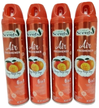 ( LOT 4 ) ORANGE MANGO TANGO Odor Eliminator 6 in 1 Air Freshener Spray ... - $34.64