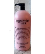 Philosophy Peppermint Stick Shampoo Shower Gel GIANT 64 Oz New WITH PUMP - $71.12 CAD