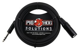 Pig Hog PX-TMXM25 1/4&quot; TRS to XLR Balance Adaptor Cable, 25 Feet - £21.83 GBP