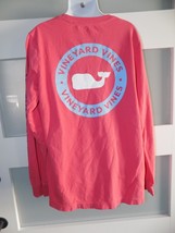 Vineyard Vines LS Melon Graphic Logo Pocket T-Shirt Size S (8/10) Boy&#39;s - £16.06 GBP