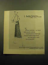 1958 I. Magnin Skirt by Da Rue Advertisement - $18.49