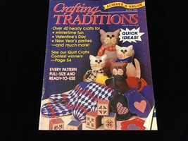 Crafting Traditions Magazine Jan/Feb 1998 Valentine and Winter Crafts - $10.00