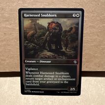 Harnessed Snubhorn #103 March of the Machine Magic MTG - $1.83