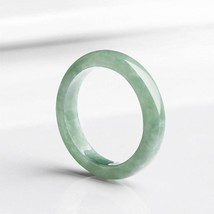 Real Authentic Burma Green Jade Ring, Genuine Grade A Jadeite, Natural Gemstone - £29.15 GBP