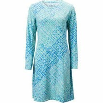 Nwt Ladies Ibkul Liz Jade Lavender Long Sleeve Crew Golf Dress - Sizes M &amp; Xl - £51.83 GBP