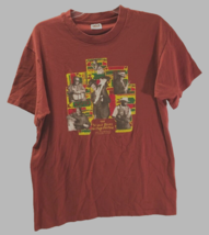$25 St. Louis Blues Heritage Little Melton Vintage 90s Festival Red T-Shirt L - £24.48 GBP