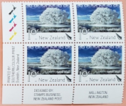 4 Central Otago,  New Zealand stamps MNH - £2.30 GBP