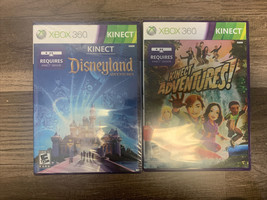 Kinect Disneyland Adventures Microsoft Xbox 360 And Kinect Adventures Sealed - £11.20 GBP