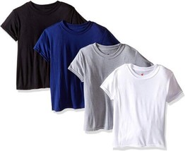 Hanes Boys X Temp T-Shirt Color Black/White/Navy/Gray Size M - £30.44 GBP