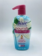 Nair Hair Remover Cream Nourish Shower Power With Moroccan Argan Oil 13oz - New - £11.95 GBP