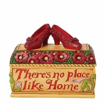 Jim Shore WIZARD OF OZ RUBY SLIPPERS TRINKET BOX 6015041 BRAND NEW IN BOX - $44.43