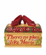 Jim Shore WIZARD OF OZ RUBY SLIPPERS TRINKET BOX 6015041 BRAND NEW IN BOX - $44.43