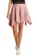 Blumin women&#39;s flowy asymmetrical shorts Mauve - $23.00