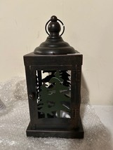 Bear lodge Lantern with led candle image 4