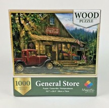 Majestic Premium Wood Puzzle - General Store 1000 Piece Brand New Factor... - $31.55