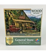 Majestic Premium Wood Puzzle - General Store 1000 Piece Brand New Factory Sealed - $31.55