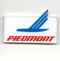 Fss Piedmont Airlines Logo Guard Pilots White Hook &amp; Loop Embroidered Patch - £27.53 GBP