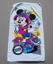 Vintage Walt DISNEY Production  MINNIE MOUSE Beach Skater Towel by Franc... - $15.19