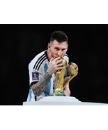 Lionel Messi Argentina World Cup Champions  - 11x14 Color Photo Poster L2 - $14.24