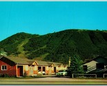 The Pines Motel Jackson Wyoming WY UNP Unsued Chrome Postcard I13 - £3.84 GBP