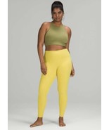 Lululemon Align Full Length 28&quot; Soleil Yellow Leggings 8 EUC  - $49.49