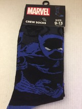 NEW Marvel Black Panther Unisex Crew Socks Size 9-13 - €7,65 EUR