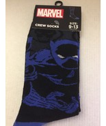 NEW Marvel Black Panther Unisex Crew Socks Size 9-13 - €7,64 EUR
