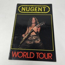 TED NUGENT 1982 WORLD Tour Concert Program Tour Book - £33.60 GBP