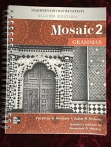 MOSAIC LEVEL 2 GRAMMAR TEACHER&#39;S EDITION By Patricia Werner Brand New - £39.08 GBP