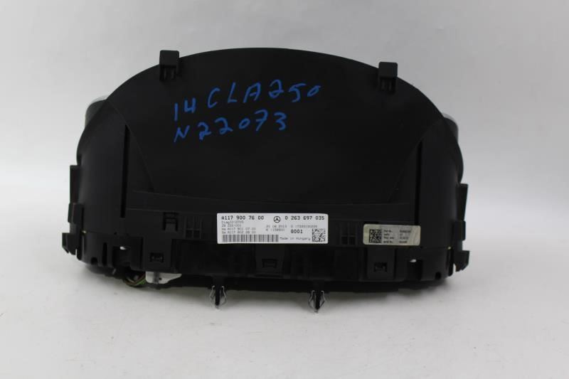 Speedometer 117 Type CLA250 Fits 2014-2015 MERCEDES CLA-CLASS OEM #24541ID 11... Item image 4