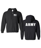 Generic Premium ARMY PT ZIP UP V3 Hoodie Sweatshirt Military Veterans Tr... - $947.11 MXN