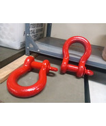 2 pack,   CROSBY 9.5 TON , 1 1,/4 shackle,  used-repainted,   9135 - $188.50 CAD
